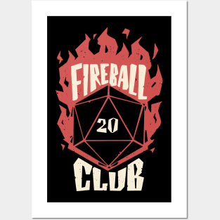 RPG - Fireball Club Posters and Art